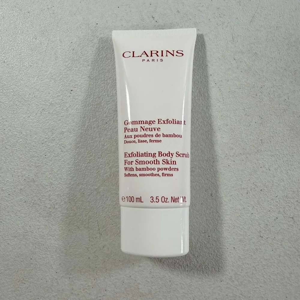 Clarins Exfoliating Body Scrub For Smooth Skin 3.5oz New Sealed